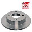 Febi 18697 Brake Disc Front High Performance Fits Nissan Micra 1982 - 1989