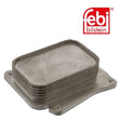 Febi 100743 Oil Cooler Aluminium Fits Mercedes-Benz Sprinter 3.5-T 2009 - 2018