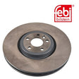 Febi 107221 Brake Disc Front Axle Premium Fits Jaguar F-Pace 2015 - 2025