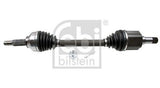 Febi 182965 Drive Shaft Front Left With Nut Fits Ford Transit Custom 2022 - 2023