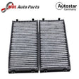 AUTOSTAR GERMANY CABIN FILTER E70 E71 E72 2PCS SET 64316945585