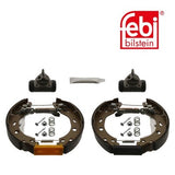 Febi 38618 Brake Shoe Set Rear Premium Fits Smart City-Coupe 1999 - 2004