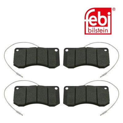 Febi 16609 Brake Pad Set Front Axle Premium Grade Durable High Performance
