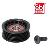 Febi 24409 Idler Pulley Premium High Performance Fits Ford Mondeo 2004 - 2007