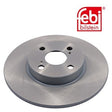 Febi 26111 Brake Disc Rear High Performance Fits Toyota Corolla 1995 - 2000