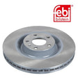 Febi 44038 Brake Disc Front Axle Premium Fits Audi A4 2001 - 2004