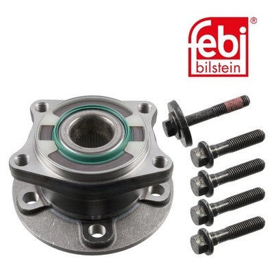 Febi 101106 Wheel Bearing Kit Rear Axle Left Right Fits Volvo V70 2002 - 2004