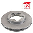 Febi 28388 Brake Disc Front High Performance Fits Ford Transit 2011 - 2014