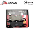Autostar Germany BRAKE PAD SET Ceramic For VOLKSWAGEN 7P6698451CCr