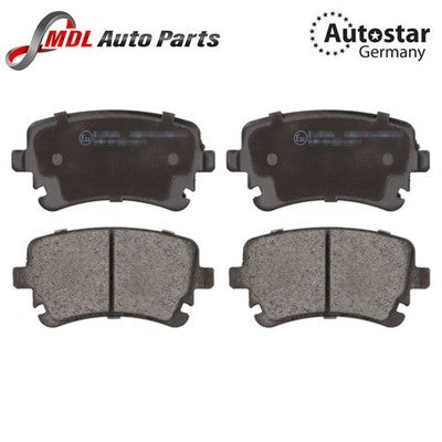 AutoStar Germany Rear Brake Pads 4E0698451 for Audi A4 A6 A8 VW Transporter T5