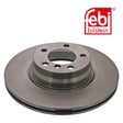 Febi 43956 Brake Disc Front Axle Premium Fits BMW 4 Series 2014 - 2020