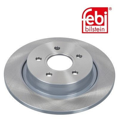 Febi 24620 Brake Disc Rear High Performance Fits Volvo S40 2009 - 2012