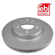 Febi 43844 Brake Disc Front Premium Fits Land Rover Discovery 2005 - 2009