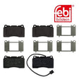 Febi 16848 Brake Pad Set Front High Performance Fits Alfa Romeo 156 2004 - 2006