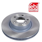 Febi 38576 Brake Disc Front Axle High Performance Fits BMW X3 2011 - 2012