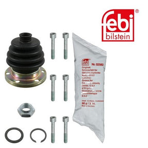 Febi 03658 CV Boot Kit Rubber Standard Premium Quality Fits Audi 50 1974 - 1978