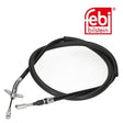 Febi 09501 Brake Cable Standard Fits Mercedes-Benz Sprinter 2-T 2000 - 2006