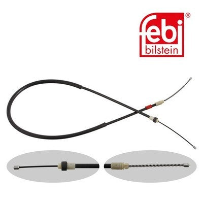 Febi 29363 Premium Brake Cable Left Rear Right Fits Peugeot 206 1999-2000