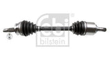 Febi 182591 Drive Shaft Front Axle Left With Nut Fits Opel Corsa 2006 - 2014