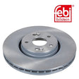 Febi 43948 Brake Disc Front Axle Premium Fits Renault Laguna 2001 - 2007
