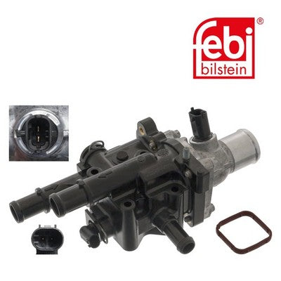 Febi 49190 Thermostat Aluminium High Quality Fits Vauxhall Insignia 2008 - 2012