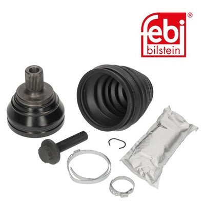 Febi 109151 Premium Drive Shaft Wheel Side Front Axle Left Fits Audi A3 2013-17