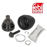 Febi 109151 Premium Drive Shaft Wheel Side Front Axle Left Fits Audi A3 2013-17