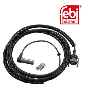 Febi 104814 ABS Sensor Rear Axle Left Right With Bush Premium High Performance
