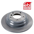 Febi 12325 Brake Disc Rear High Performance Fits BMW 5 Series 1996 - 2003
