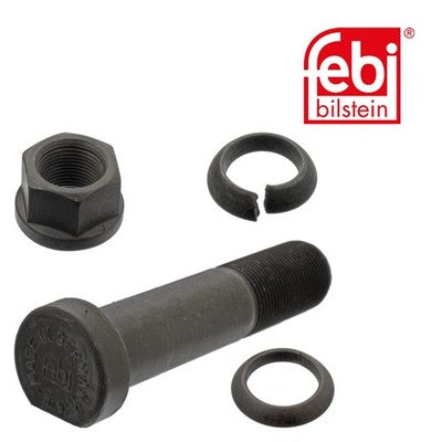 Febi 07949 Wheel Stud Steel With Nut Phosphatized Premium Grade High Performance