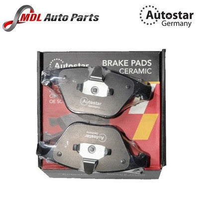 AutoStar Germany Front Ceramic Brake Pads 34116775314CR for BMW 5 Series F10 F11