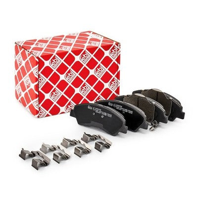 Febi 186405 Brake Pad Set With Anti Squeak Plate Fits Hyundai i10 2013 - 2019