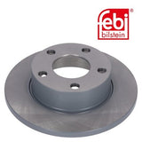 Febi 09077 Brake Disc Rear Axle Standard Premium Fits Audi 100 1986 - 1990