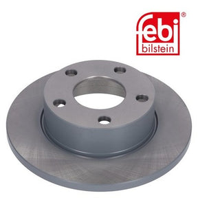 Febi 09077 Brake Disc Rear Axle Standard Premium Fits Audi 100 1986 - 1990