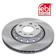 Febi 36238 Brake Disc Rear High Performance Fits VW Phaeton 2002 - 2005