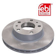Febi 43933 Brake Disc Front High Performance Fits Fiat Ducato 2011 - 2024