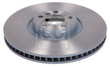 Febi 193352 Brake Disc Internally Vented High Carbon Fits BMW X5 2009 - 2013
