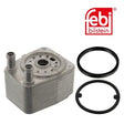 Febi 100746 Oil Cooler Aluminium Premium High Quality Fits VW Golf 2001 - 2004