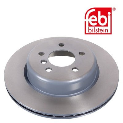 Febi 104804 Brake Disc Rear Axle Premium Fits BMW 5 Series 2011 - 2016