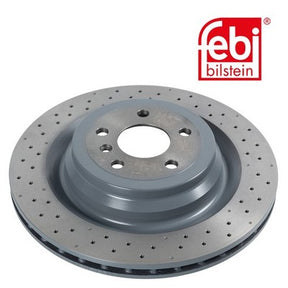 Febi 106606 Brake Disc Rear Premium Fits Mercedes-Benz GLE 2015 - 2018