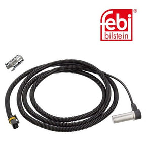 Febi 106320 ABS Sensor Front Axle Right With Bush Premium High Performance