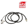 Febi 103770 ABS Sensor Front Axle Left With Bush Premium Grade High Performance