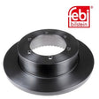 Febi 108118 Brake Disc Rear Axle Premium Fits Nissan Cabstar 2006 - 2012