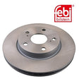 Febi 108481 Brake Disc Front High Performance Fits Toyota Auris 2015 - 2018