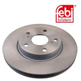 Febi 108481 Brake Disc Front High Performance Fits Toyota Auris 2015 - 2018