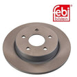 Febi 24619 Brake Disc Rear High Performance Fits Ford C-Max 2007 - 2010