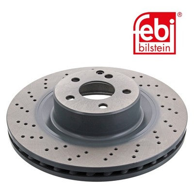 Febi 44032 Brake Disc Front Premium Fits Mercedes-Benz S-Class 1999 - 2006