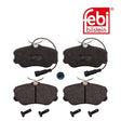 Febi 116004 Brake Pad Set Front High Performance Fits Alfa Romeo 164 1992 - 1998