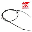 Febi 171141 Brake Cable Manual Rear Right Fits Mitsubishi L200 / Triton 07 - 15
