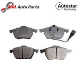 AutoStar Germany Front Brake Pads 1J0698151M for Audi TT VW Golf Mk4 Jetta Mk4